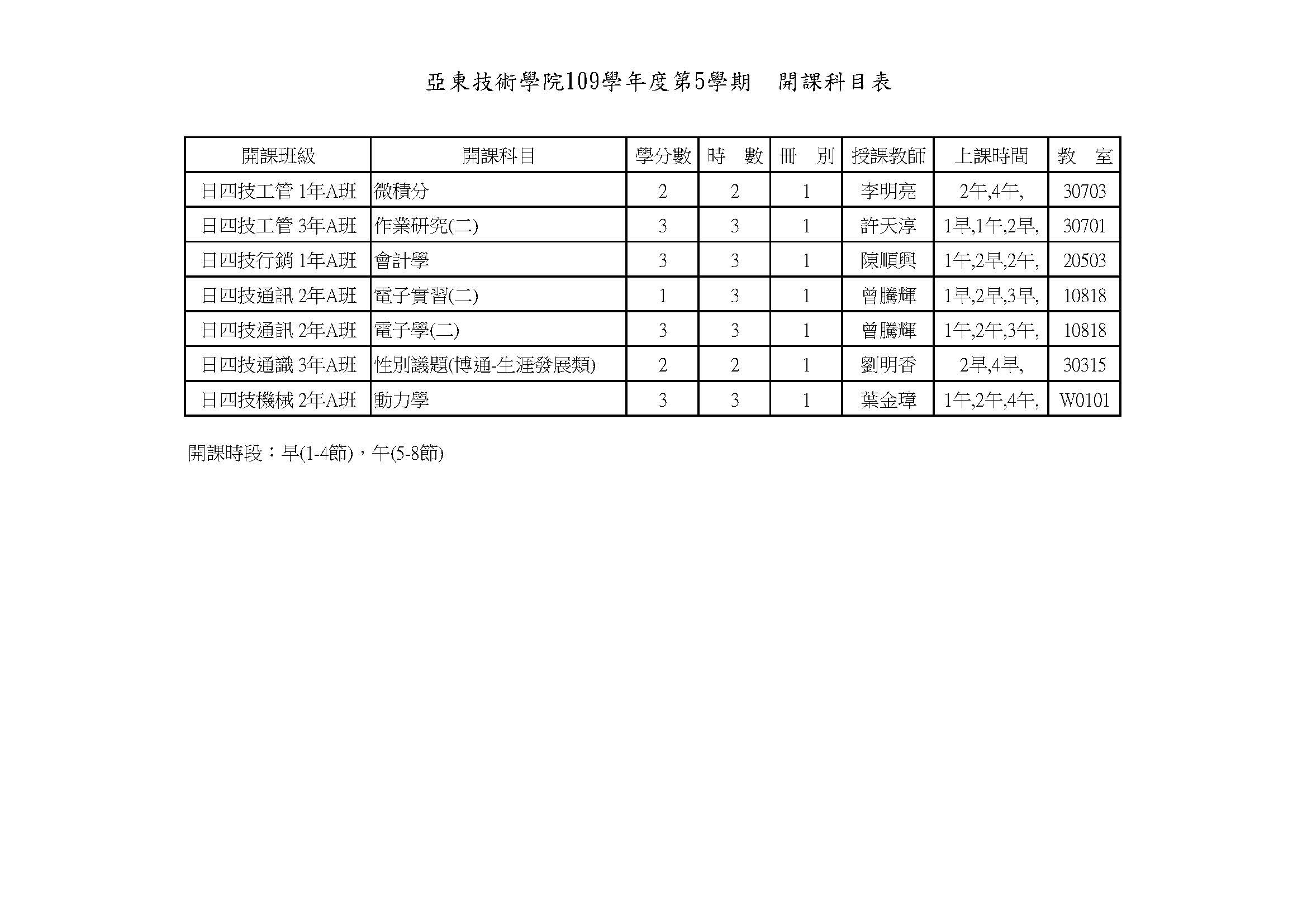 109暑一梯